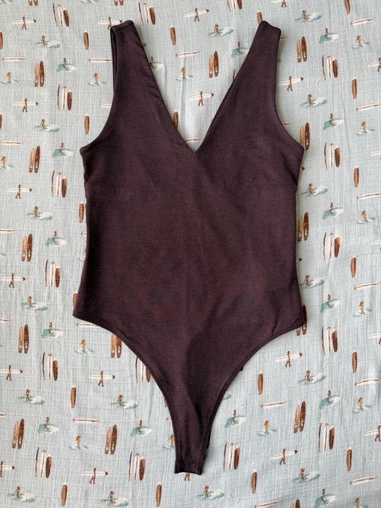Vuori Tops - Vuori Halo Essential Bodysuit — Java Heather